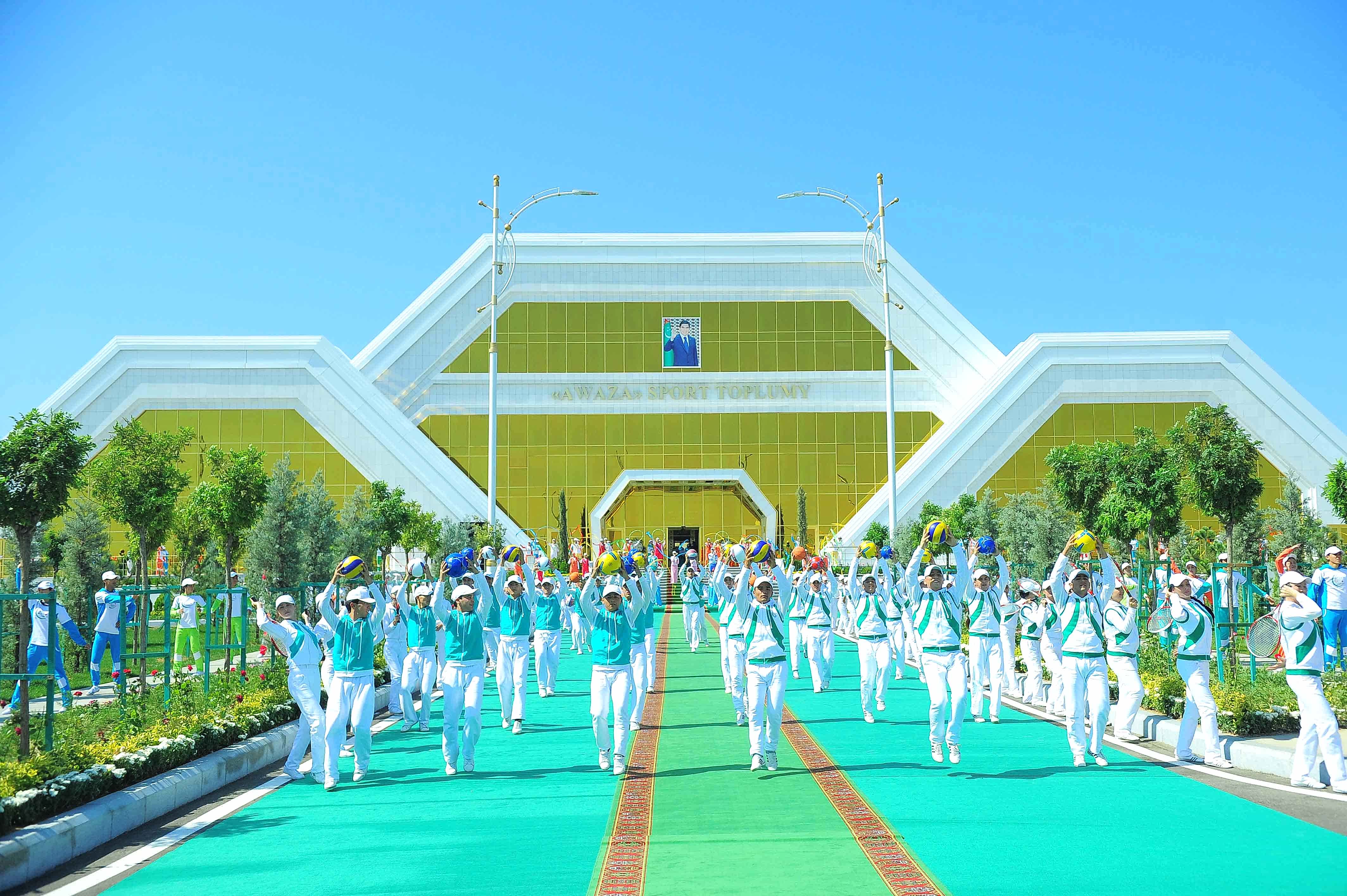 
					AWAZA SPOR KOMPLEKSİ TÜRKMENİSTAN				