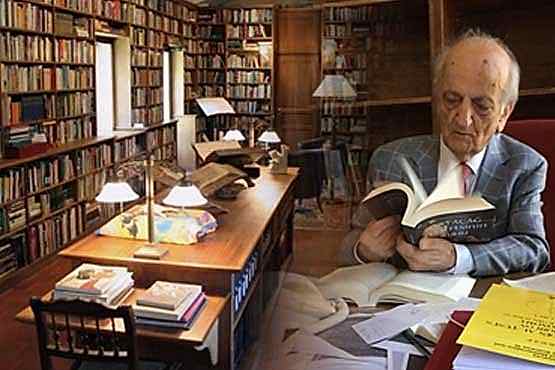 
					FUAT SEZGİN KÜTÜPHANE BİNASI				