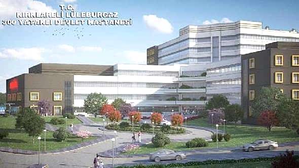 
					LÜLEBURGAZ 300 YATAKLI DEVLET HASTANESİ				